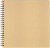 Artgecko Krafty Spiraal Schetsboek 30x30 cm 150gr 40 vel Wit