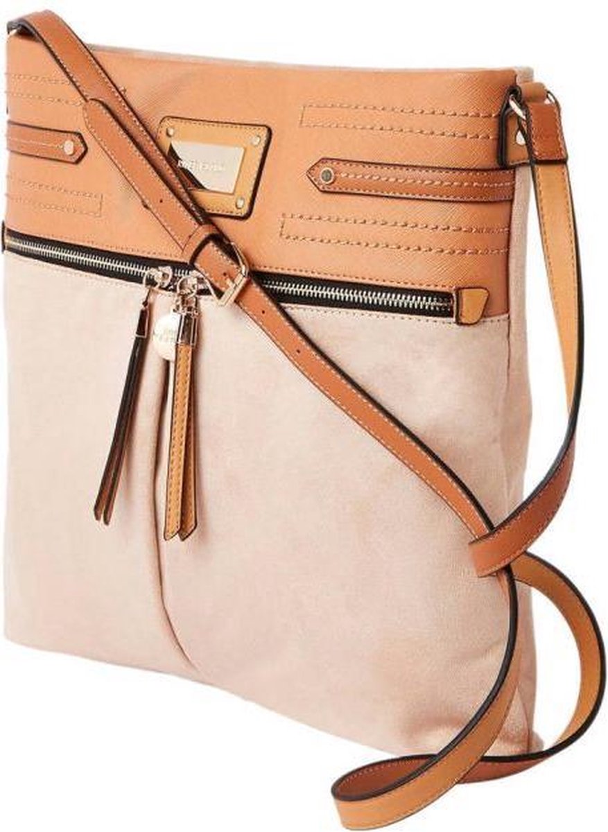 River Island crossbody tas camel