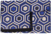 TRESANTI | Sjaal Honeycomb scarf in blue (maat onesize)