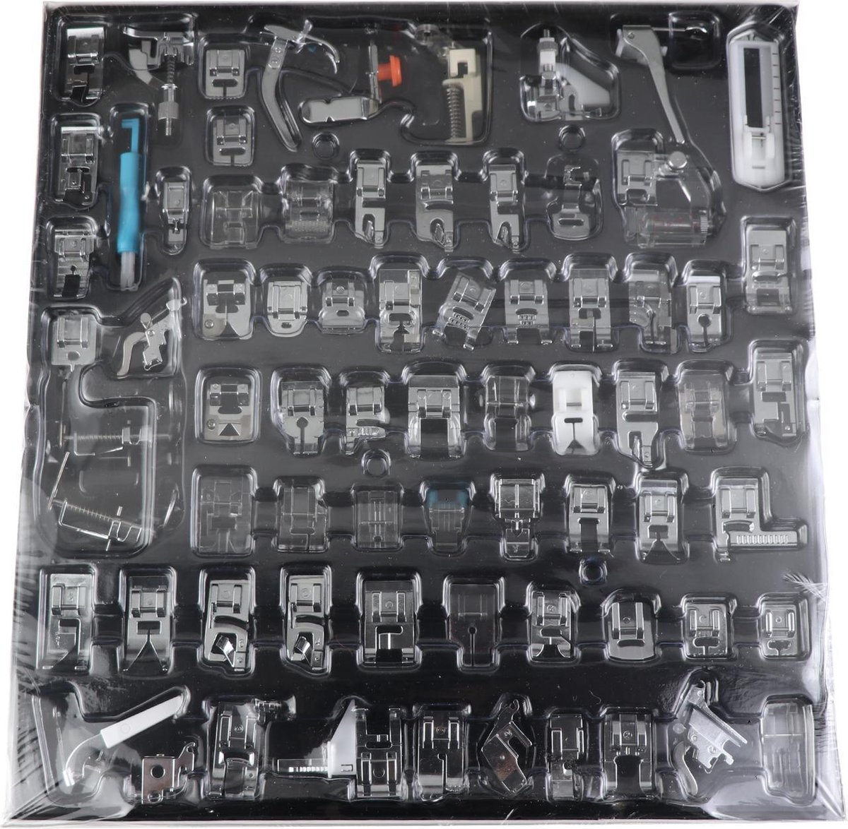 Universele Naaivoetjes set – Naaimachine Naaivoet Set voor Brother Singer Janome Tools – 72-delig