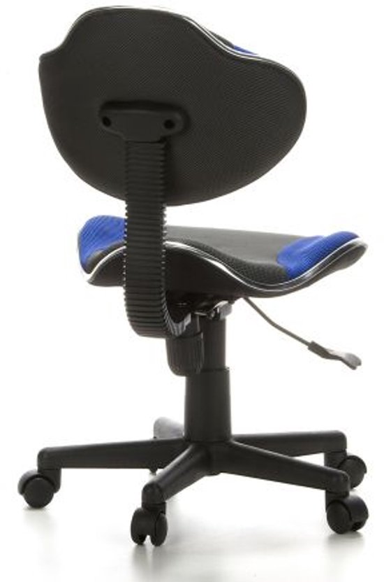 hjh office Kiddy GTI-2- Bureaustoel - Kinder - Grijs / blauw