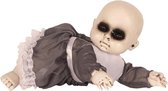 Halloween Baby met jurk | Horror baby 17 cm | Halloween decoratie