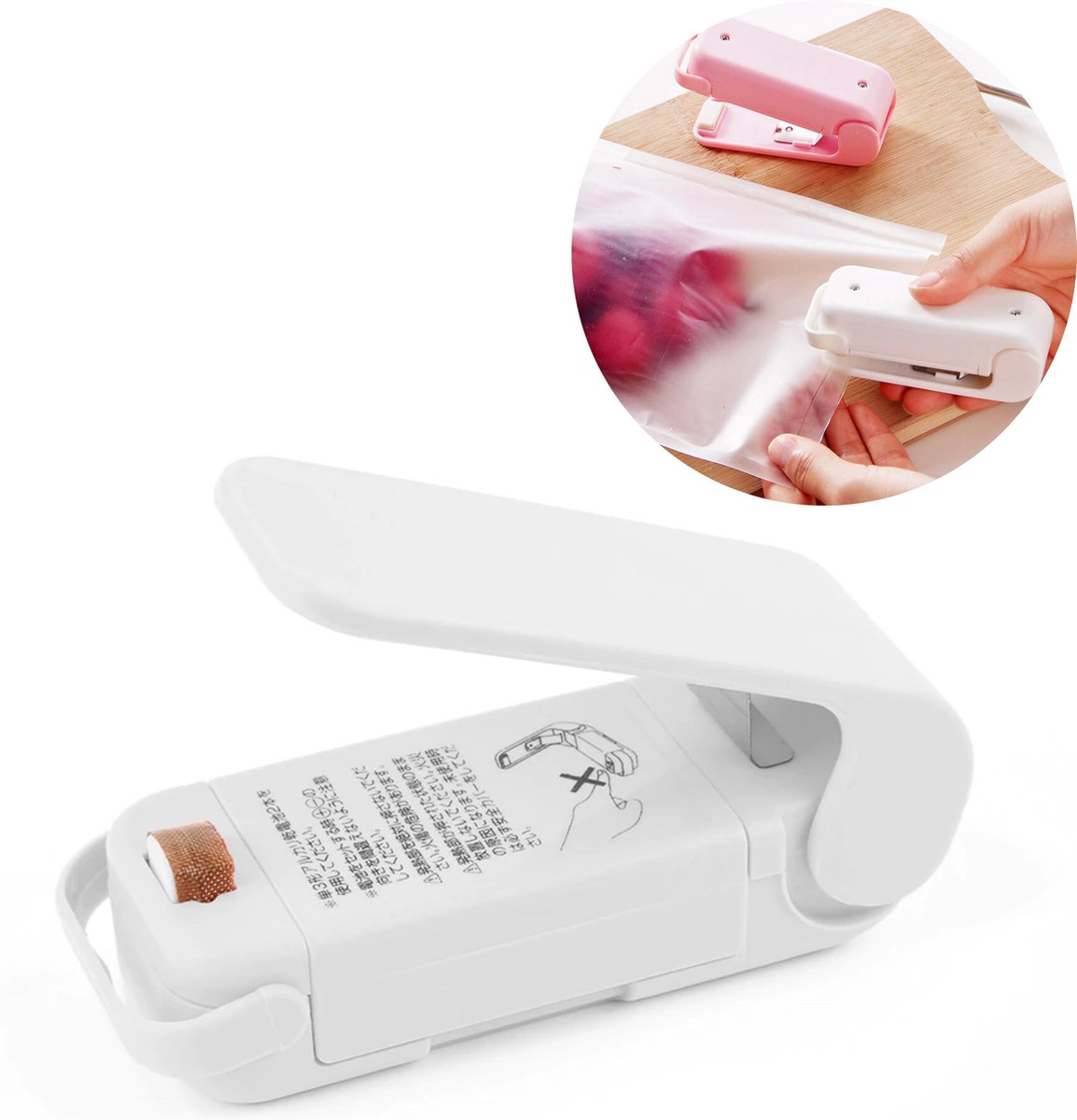 klok Eekhoorn De slaapkamer schoonmaken HMerch™ Mini Sealer - Hand Sealer - Sealer Apparaat - Seal Plastic - Sealer  Apparaat... | bol.com