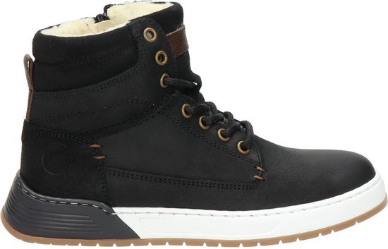Nubuck veterboots laarzen in de kleur wit voor dames | KLEDING.nl