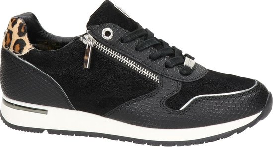 Mexx Djana dames sneaker - Zwart - Maat 36 | bol.com