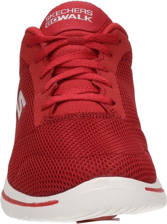 Skechers Go Walk 5 dames sneaker - Rood - Maat 37 | bol.com