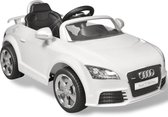 Elektrische auto - Audi TT RS - Met afstandsbediening- wit - Speelgoed - Speelgoed auto
