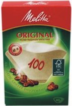 Koffiefilterzakjes nr 100  klein, Geschikt voor de 2 kops koffiezetter van Melitta