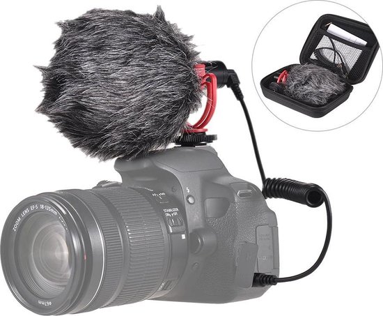 Bestrooi Darmen Hen Andoer AD-M2 Camera Microfoon - Voor Telefoon en Camera - Coldshoe voor op  camera -... | bol.com