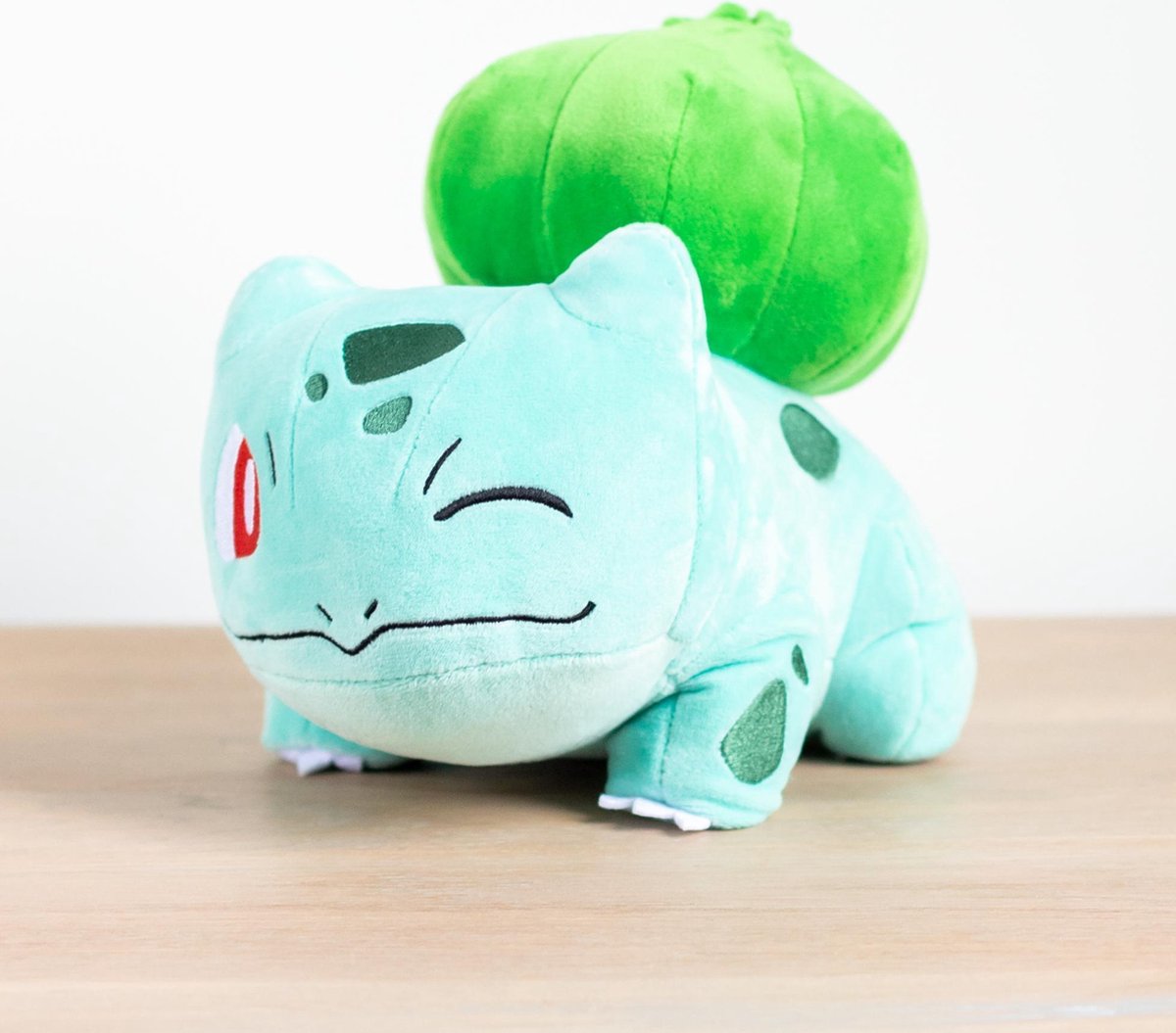 Pokémon Knuffel Bulbasaur Junior 20 Cm Pluche Blauw/groen