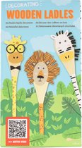Houten pollepel versieren “Safari”