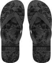Urban Classics Teenslippers/Flip Flops -36 Shoes- Basic Zwart/Grijs