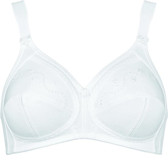 Triumph - Doreen+Cotton 01 N - WHITE - Vrouwen - Maat D110