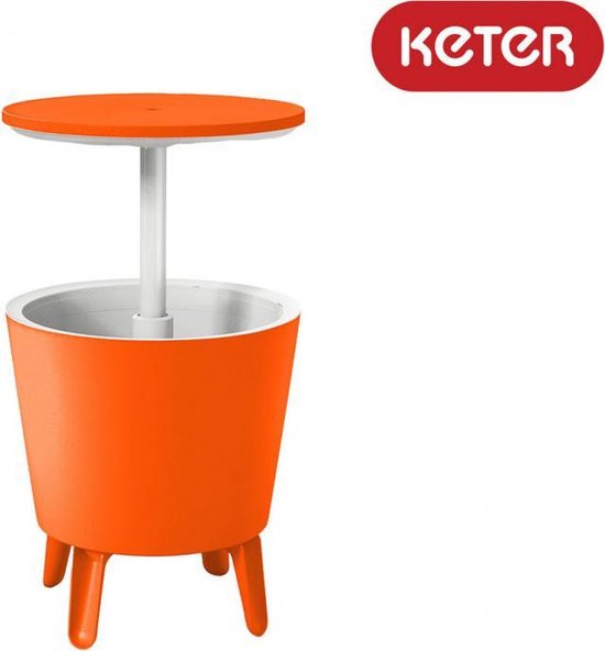 Keter coolbar / koelbox 30L - Oranje | bol.com