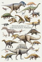 Wandbord - Dinosaurs Of The Cretaceous Period