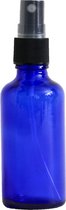 Donkerblauw glazen sprayflesje (50 ml) - aromatherapie - hervulbaar