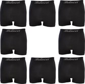 Belucci Heren Boxershort - 8-pack - Zwart Maat S