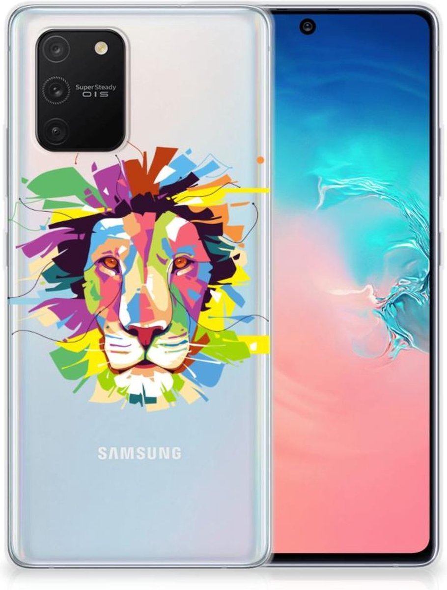 Samsung Galaxy S10 Lite Telefoonhoesje met Naam Lion Color