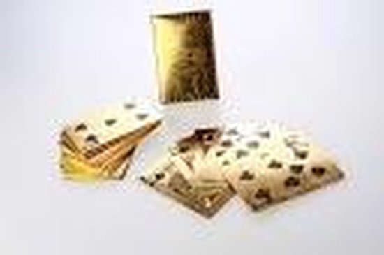 Afbeelding van het spel Speelkaarten - Goud - Luxe - Set
