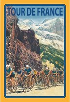 Wandbord - Tour de France