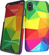 i-Paint cover rainbow - mix - voor iPhone X/Xs