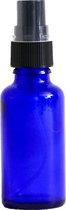 Donkerblauw glazen sprayflesje (15 ml) - aromatherapie - hervulbaar