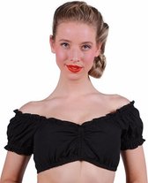 Dirndl blouse ANNA ZWART (maat 44)