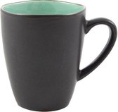Sharon by Ter Steege Urban Sea Green - Beker - Turquoise - 6 stuks - Porselein - 200 ml