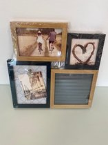 Decoratief frame met fotolijstjes (divers) - 1 stuk (groot)