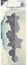 Joy Crafts 6002/0690 Snijstencil 3D Rand sneeuwvlok