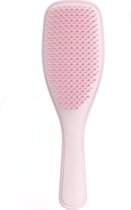 Brush Teezer - Wet- Nylon – Haarborstel – Anti Klit – Nat Droog Haar – Detangling – Styling – Nylon Haarborstel - Krullend Haar – Reisformaat – Hoofdhuidverzorging - Zachte Haarpinnen | Zwart