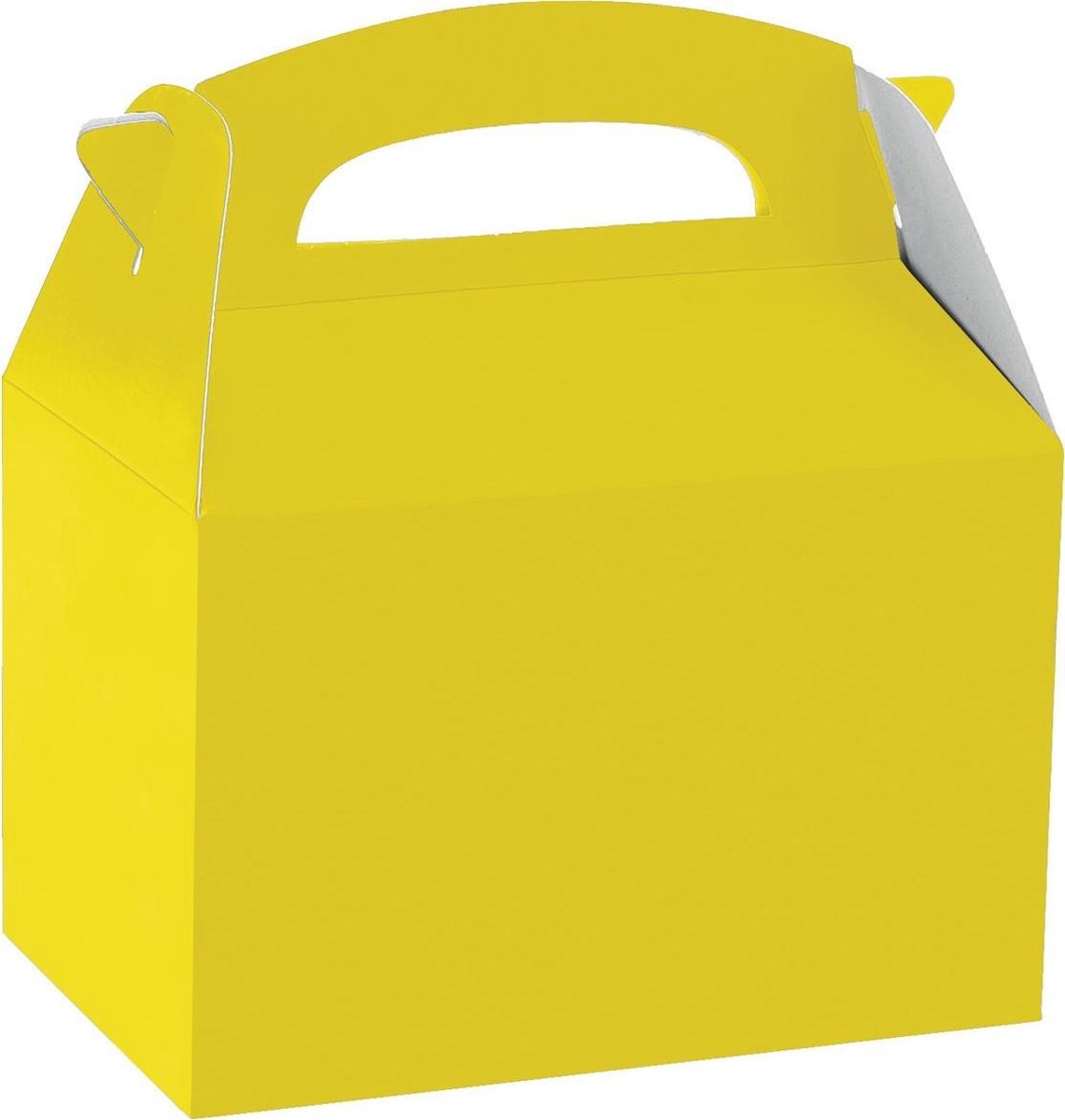 Amscan Traktatiedoosje 10 X 15 Cm Karton Geel