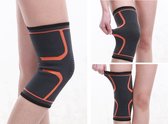 Kniebrace Zwart/Oranje - |Medium