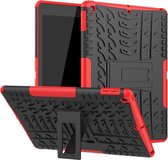 Rugged Hybrid Apple iPad 10.2 2019 Hoesje - Rood