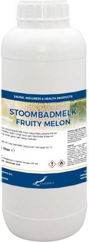 Stoombadmelk Fruity Melon 1 liter