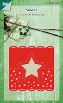 Joy! crafts - Die - Sweet Christmas - Kopkaartje ster - 6002/0392