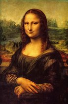 Diamond Painting Mona Lisa - Vierkante steentjes - Volledige dekking - Hobbypakket - 40x50 cm