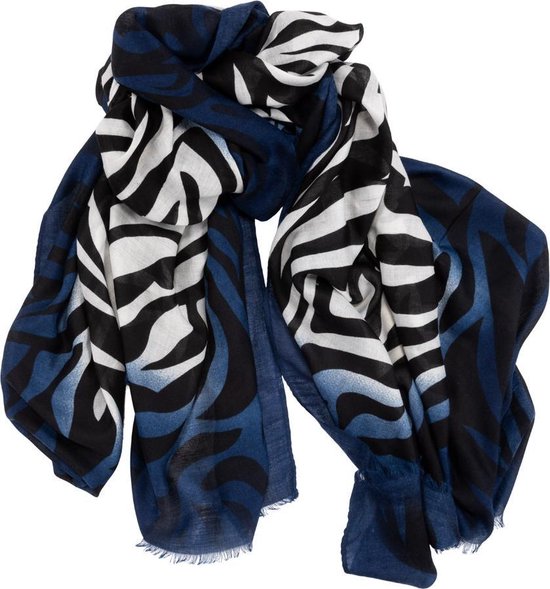 sjaal tijger blauw | bol.com