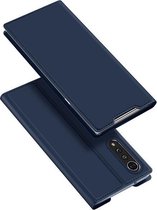 LG Velvet Hoesje - Dux Ducis Skin Pro Book Case - Blauw