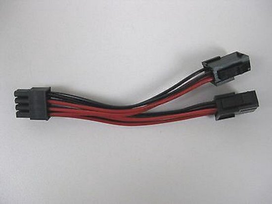 ASUS PCI-E VGA POWER ADAPTER 2x 6 pin to 1x 8 pin stroom kabel  14017-00120000 | bol.com