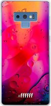 Samsung Galaxy Note 9 Hoesje Transparant TPU Case - Colour Bokeh #ffffff