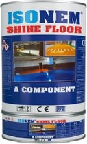 ISONEM® Shine Floor - Glanzend vloer - Tweecomponenten Vloercoating - Deklaag voor o.a Garagevloeren / Balkons / Industriële vloeren Kleur:Ral 7001