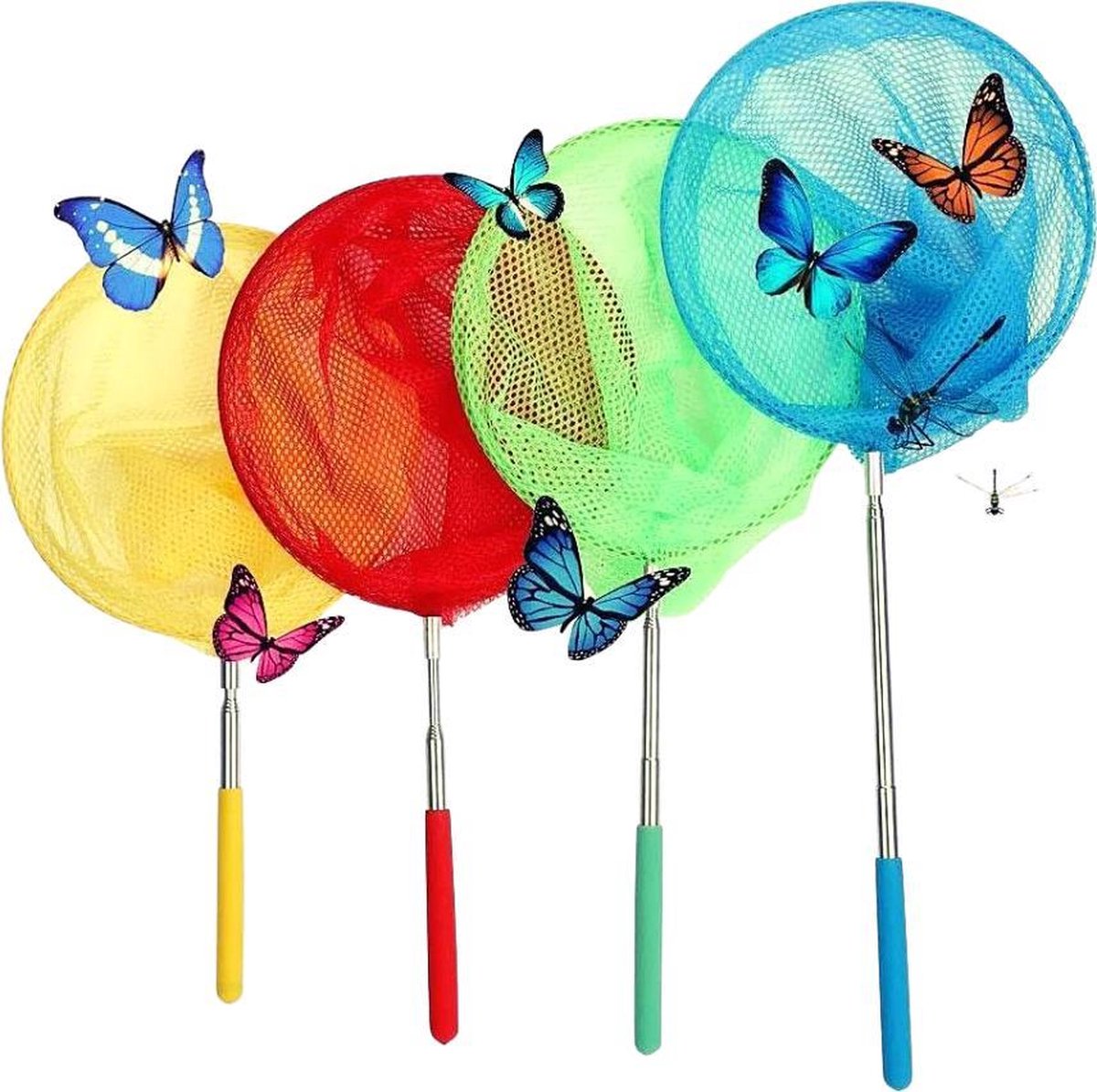 Ibergarden Schepnet/visnet/vlindernet - Uitschuifbaar - Geel - Van 38 Cm Tot 75 Cm Ibergarden Schepnet/visnet/vlindernet - Uitschuifbaar - Geel - Van 38 Cm Tot 75 Cm