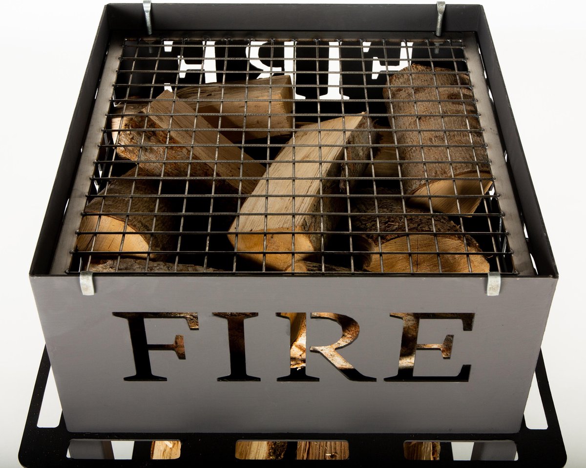 Ferro Duro - BBQ rek - rond - bbq accesoires - grill rooster