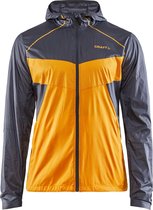 Craft Charge Light Jacket Sportjas Heren - Oranje/Donkergrijs - Maat XL