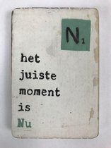 Houten Magneet 6x9 cm Nu