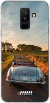 Samsung Galaxy A6 Plus (2018) Hoesje Transparant TPU Case - Oldtimer Mercedes #ffffff