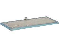 Filtre de hotte en acier inoxydable Novy Itho, 38,7 x 15,3 cm.