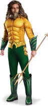 Rubie's Kostuum Aquaman Deluxe Heren Polyester Goud/groen Mt Xl