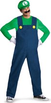 Luigi™ Deluxe outfit voor volwassenen - Verkleedkleding - Medium